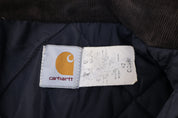 Carhartt Logo Patch Black Full Zip Jacket