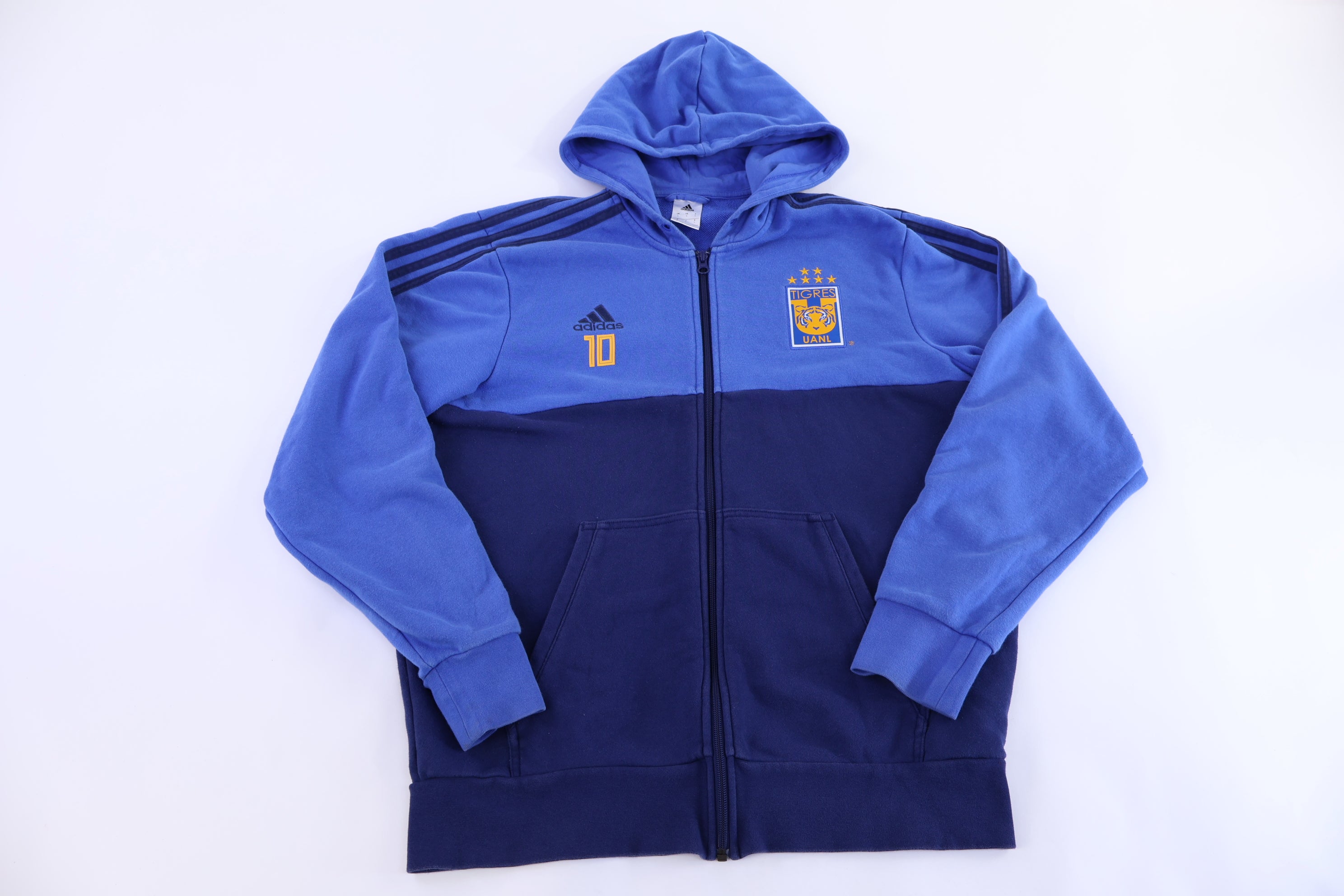 Adidas Tigres UANL Soccer Full Zip Hoodie