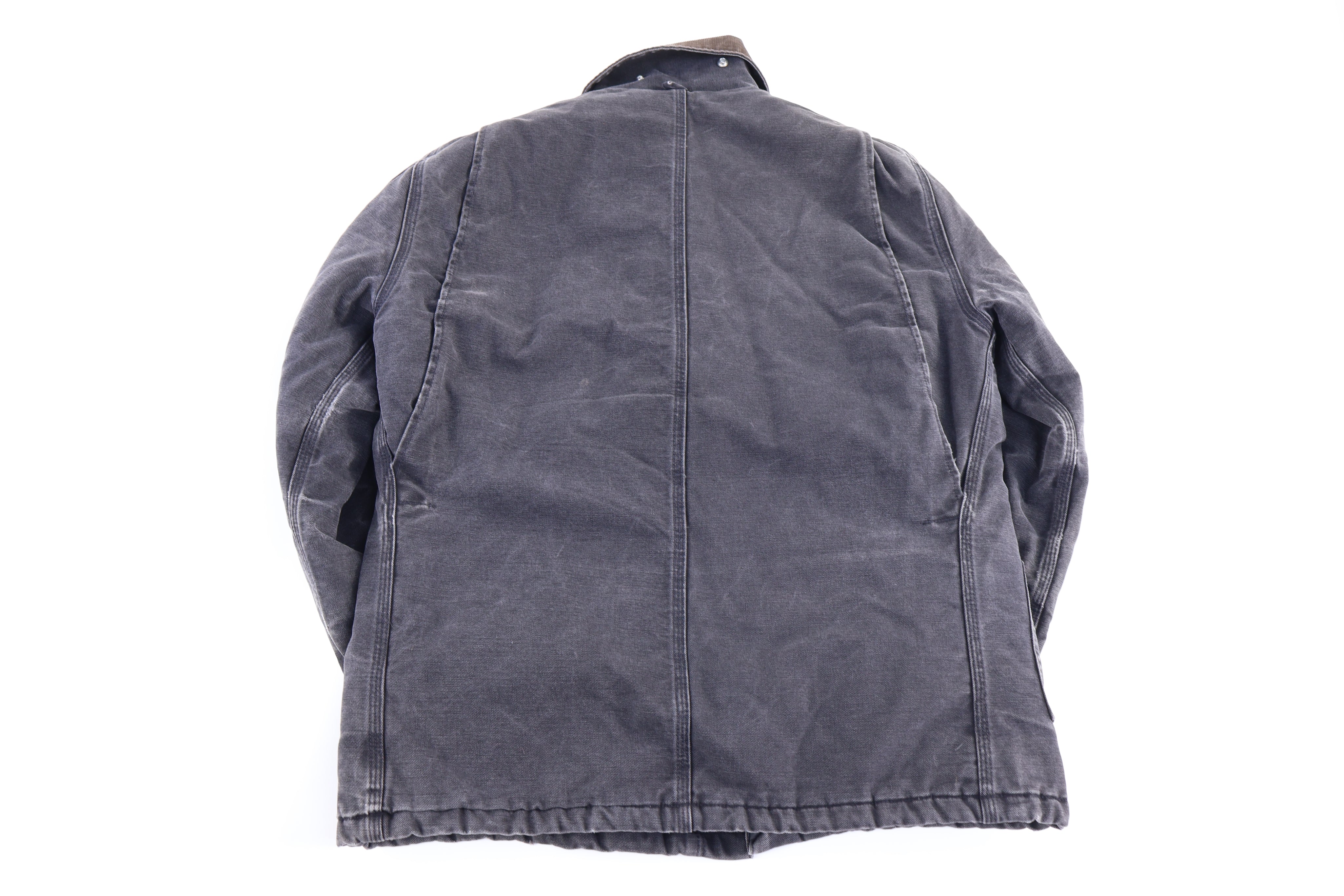 Carhartt Logo Patch Black Full Zip Jacket