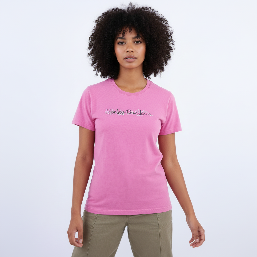 Women's Harley Davidson Motorcycles T-shirt