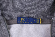 Polo Ralph Lauren Embroidered Logo Grey Full Zip Jacket
