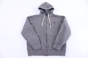Polo Ralph Lauren Embroidered Logo Grey Full Zip Jacket