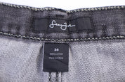 Y2K Sean Jonh Black Denim Shorts