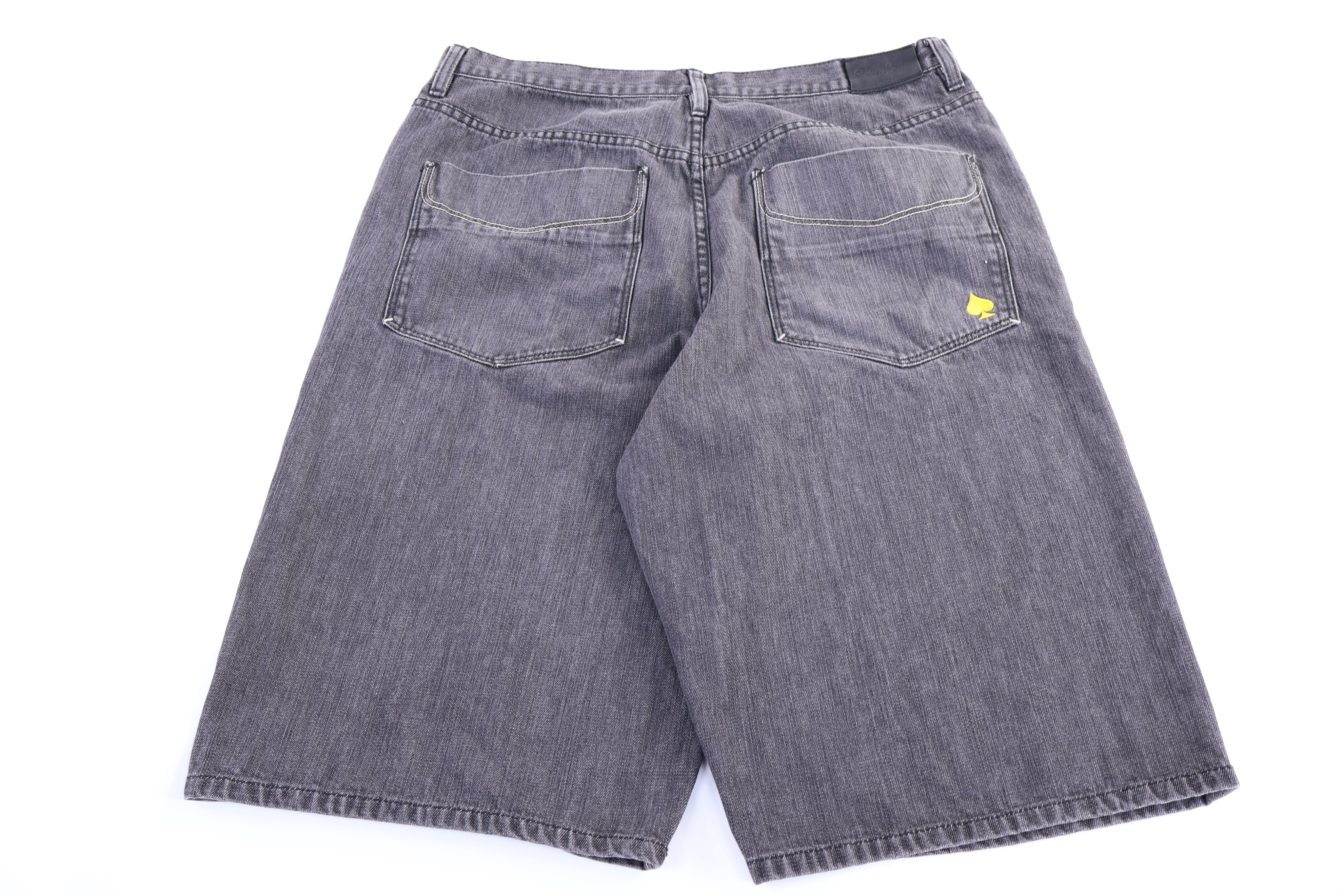 Y2K Sean Jonh Black Denim Shorts