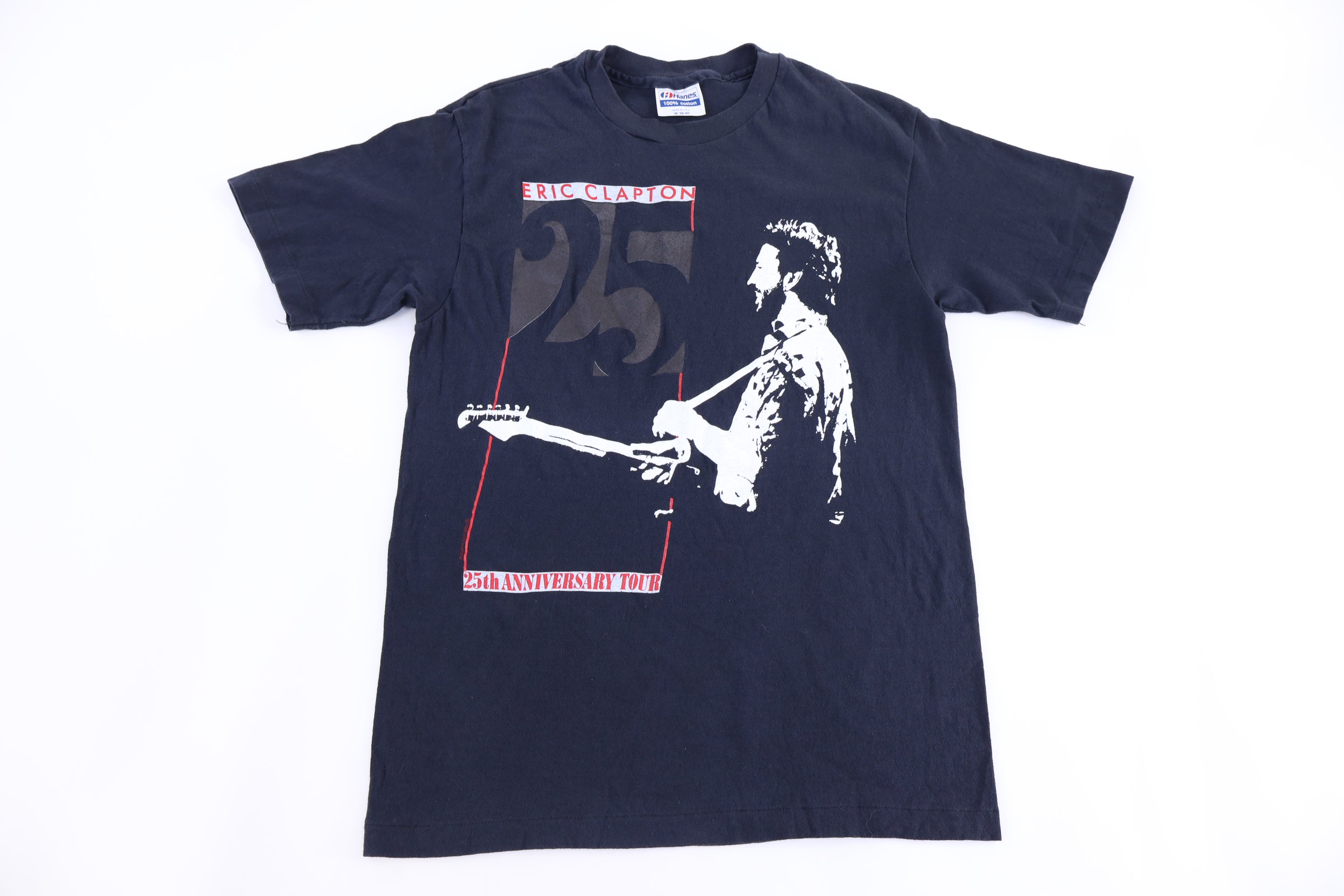 1988 Eric Clapton 25th Anniversary Tour T-shirt
