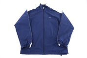 Vintage Nike Embroidered Logo Blue & White Full Zip Jacket