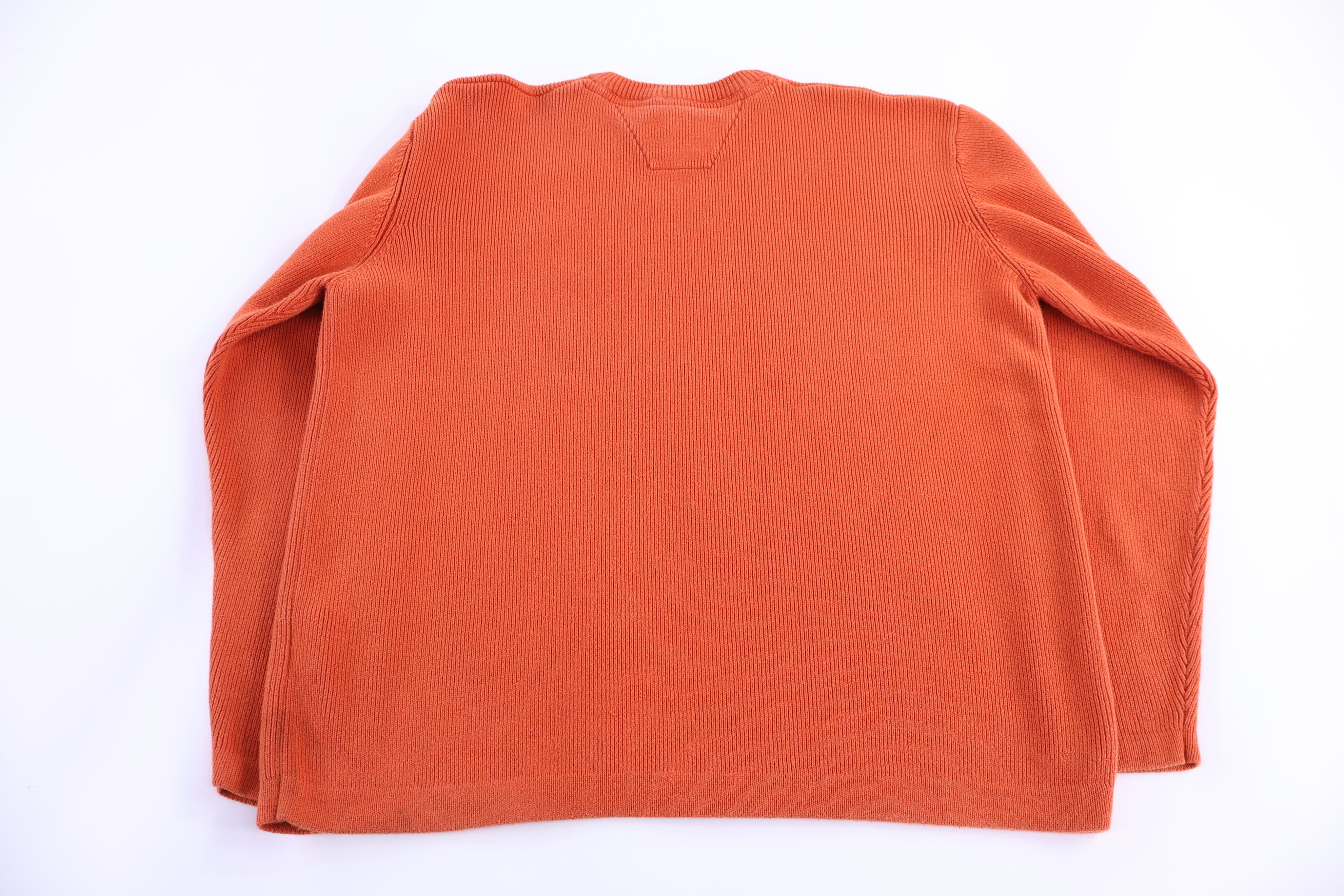 Harley Davidson Motorcycles Orange Knit Sweater