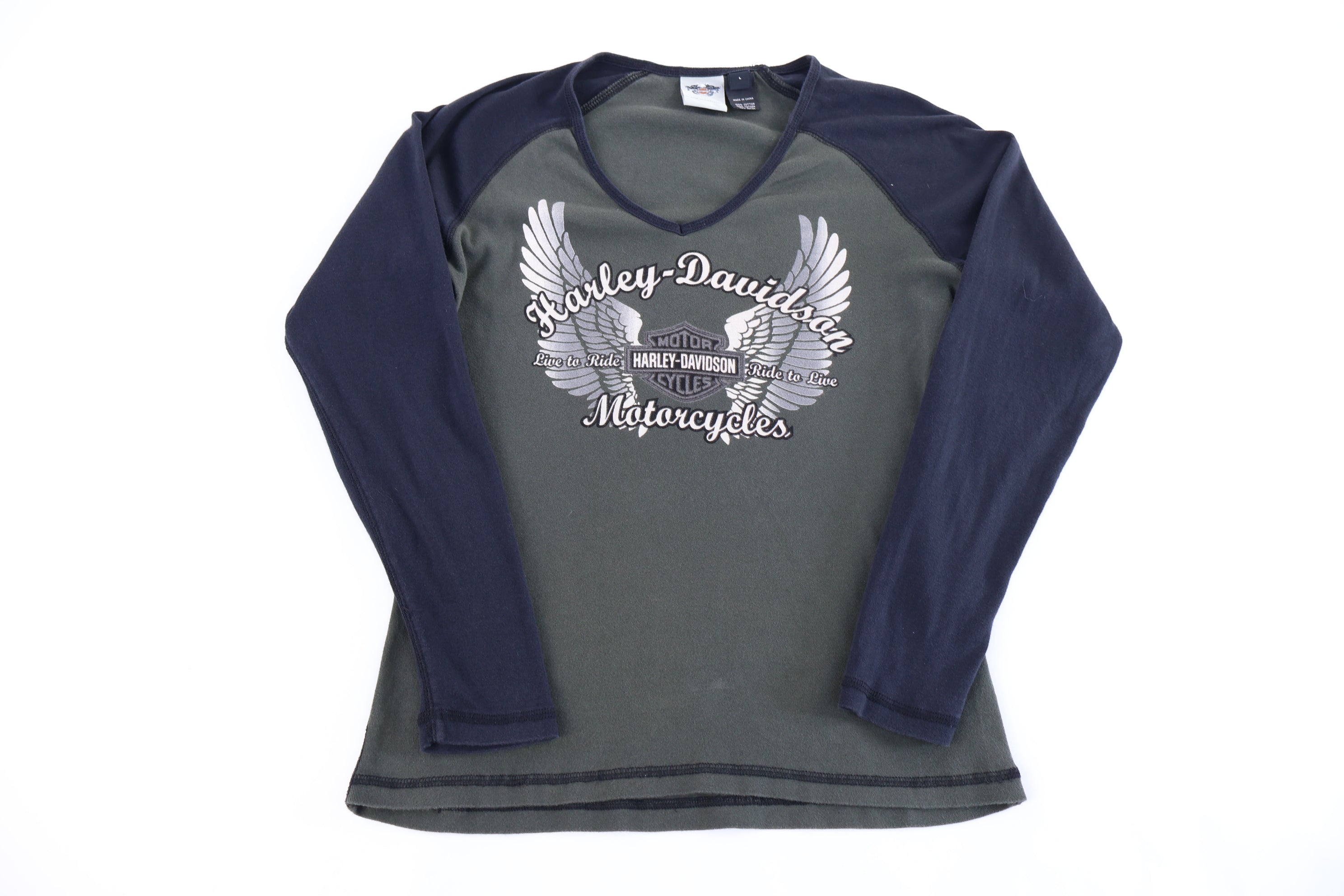 Women's Harley Davidson Motorcycles LS T-shirt
