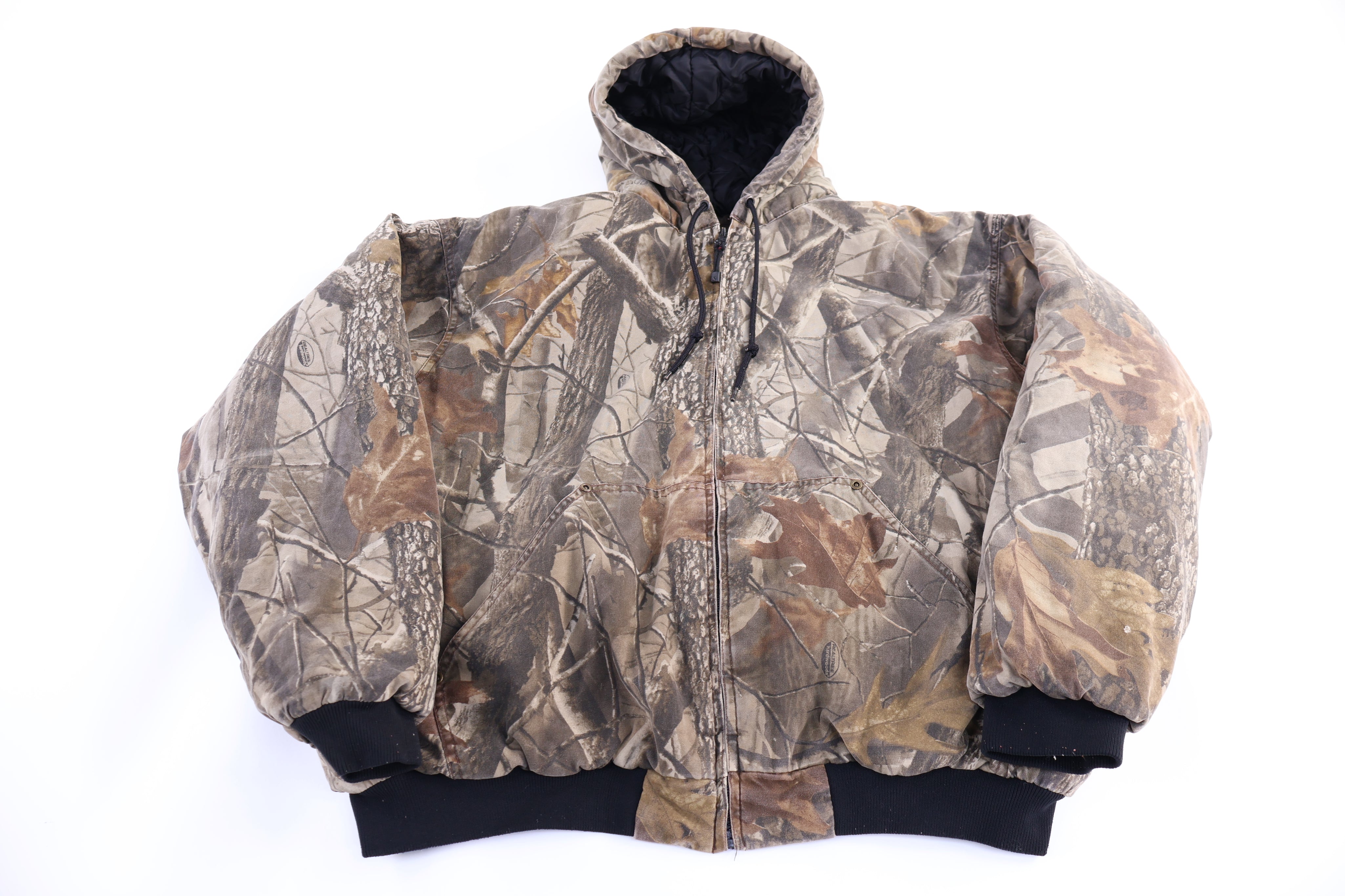 Vintage Game Winner Camo Full Zip Jacket