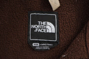 Women's The North Face Embroidered Logo Brown Full Zip Jacket