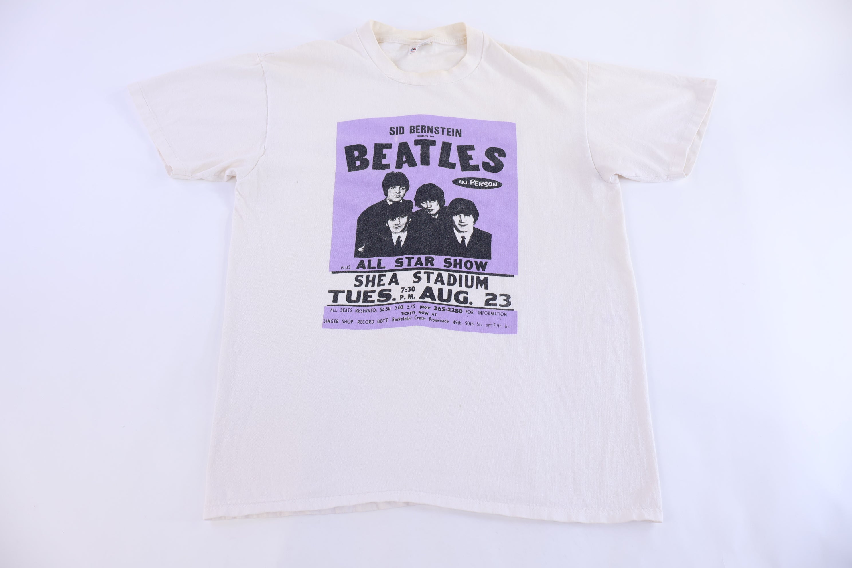 90's The Beatles Live In Person T-shirt