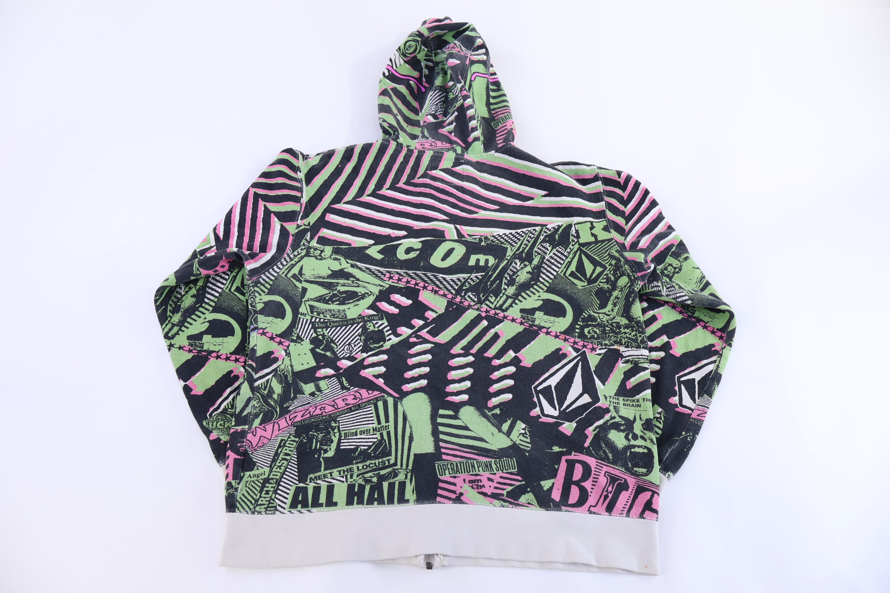 Vintage Volcom Big Biz Of the Stone Full Zip Jacket
