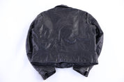 90's Excelled Black Leather Jacket