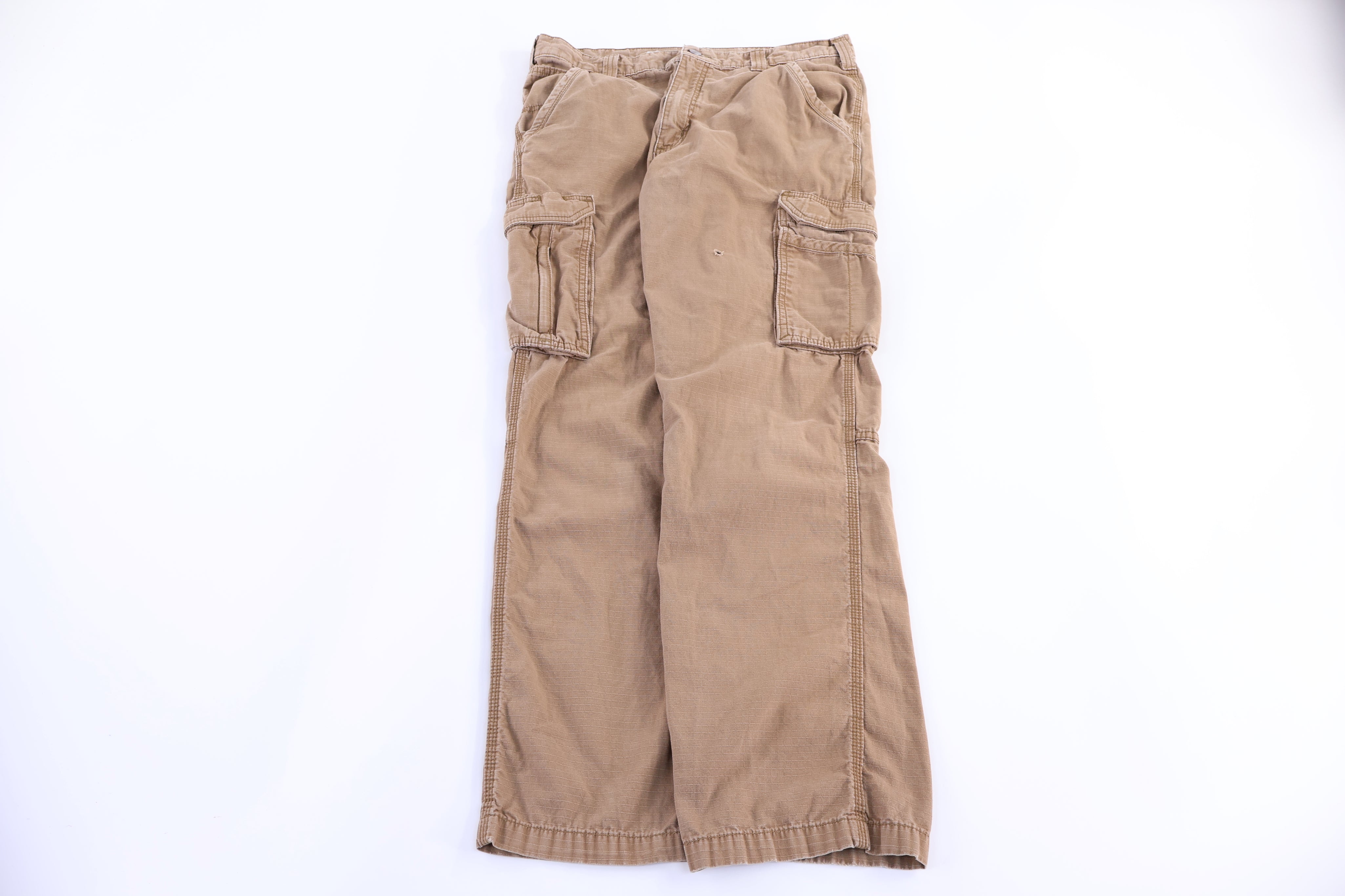 Carhartt Logo Patch Tan Cargo Pants