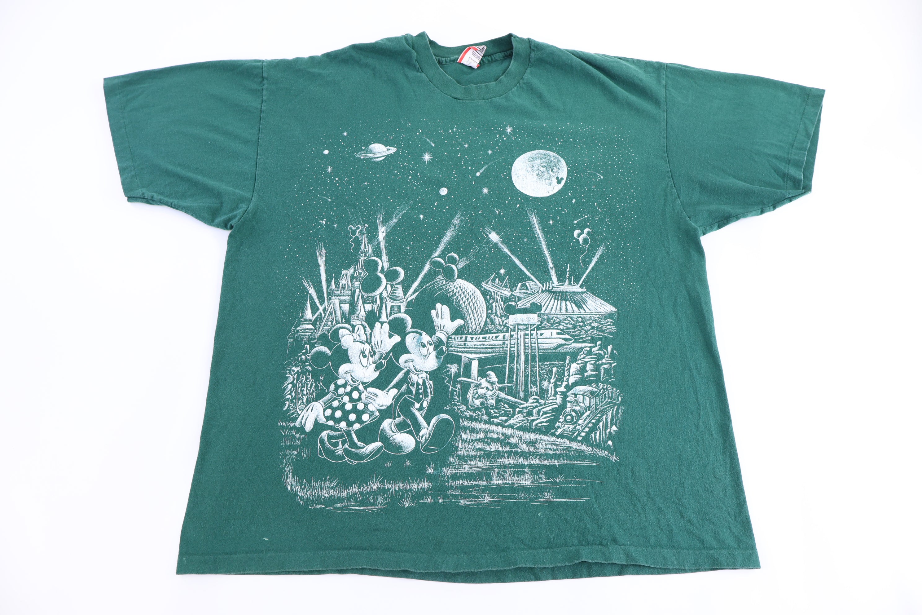 90's Disney Mickey & Minnie Graphic T-shirt
