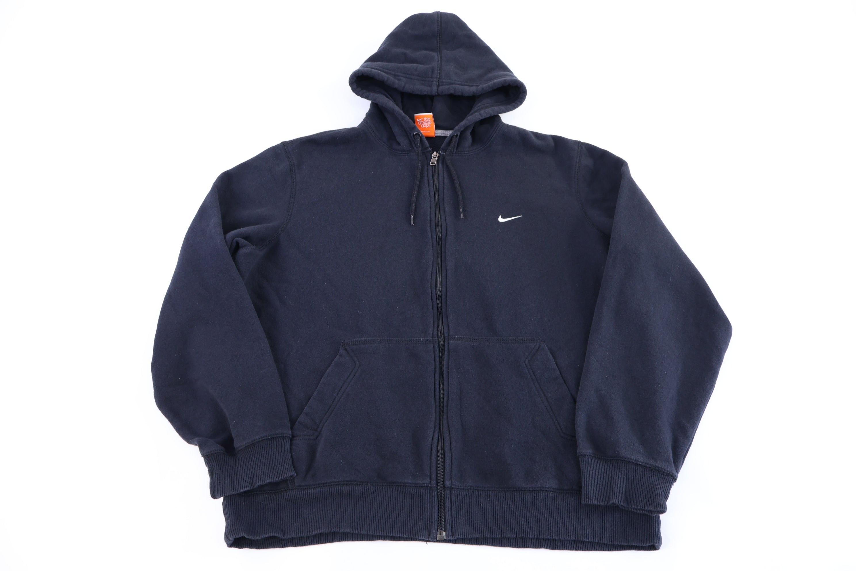 Nike Embroidered Logo Black Full Zip Jacket