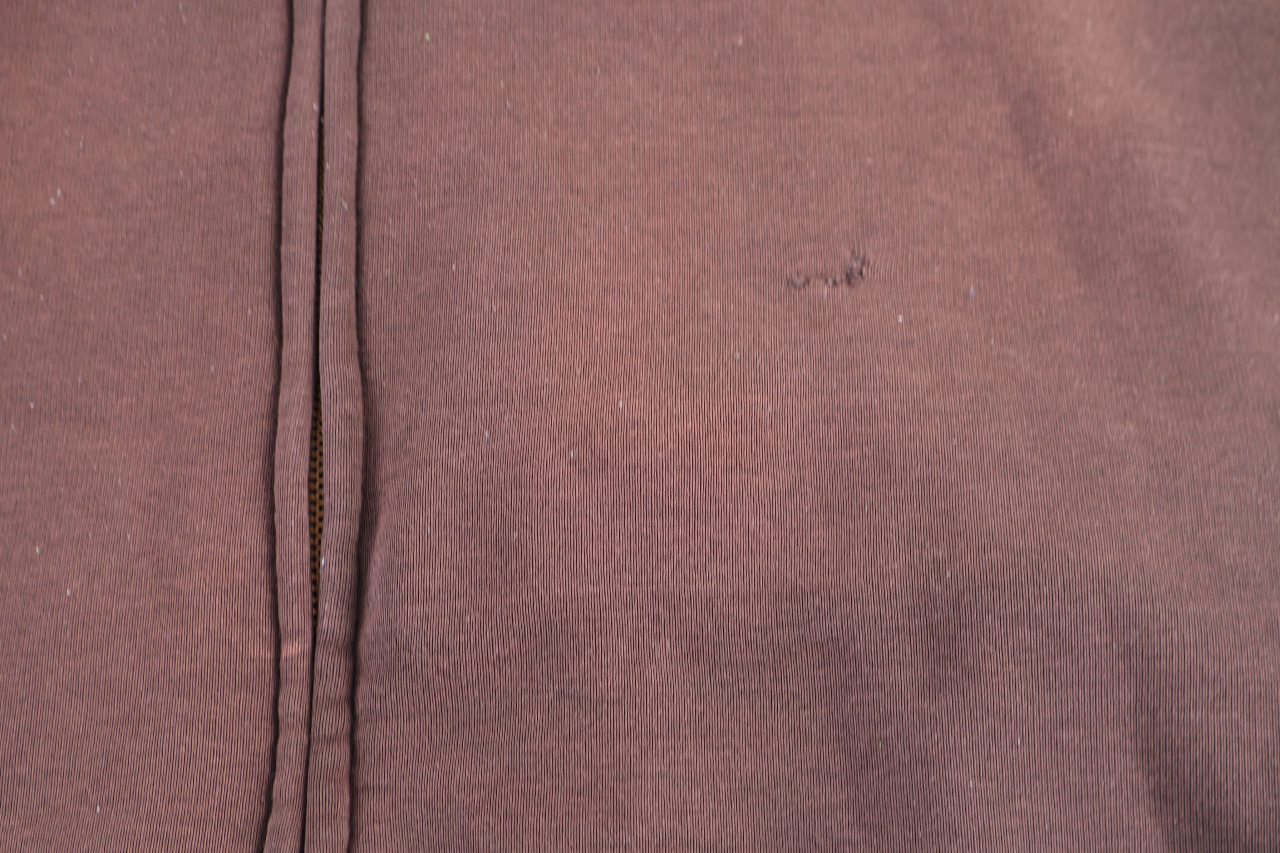 Carhartt Logo Patch Brown Full Zip Jacket