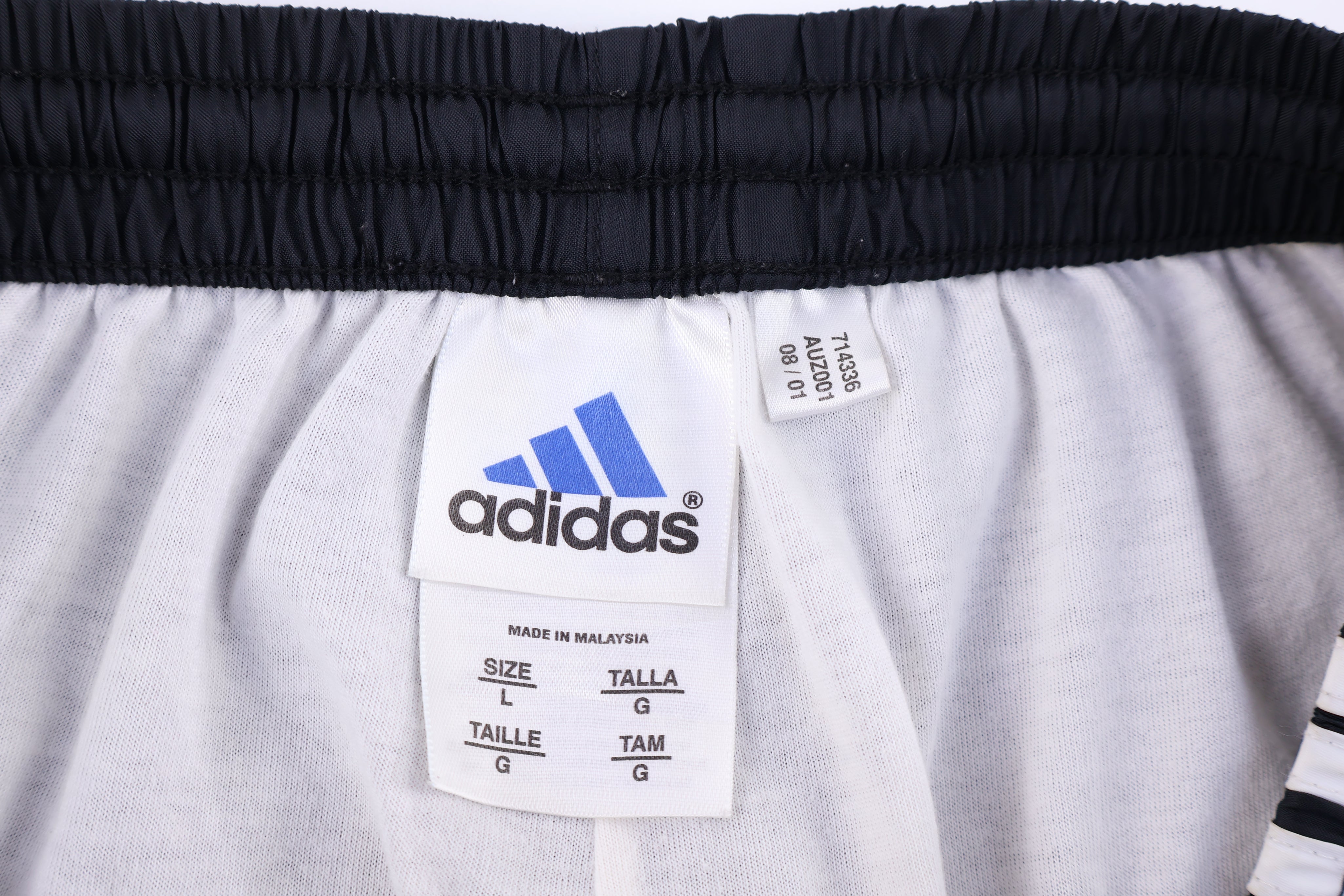 Vintage Adidas Embroidered Black Track Pants
