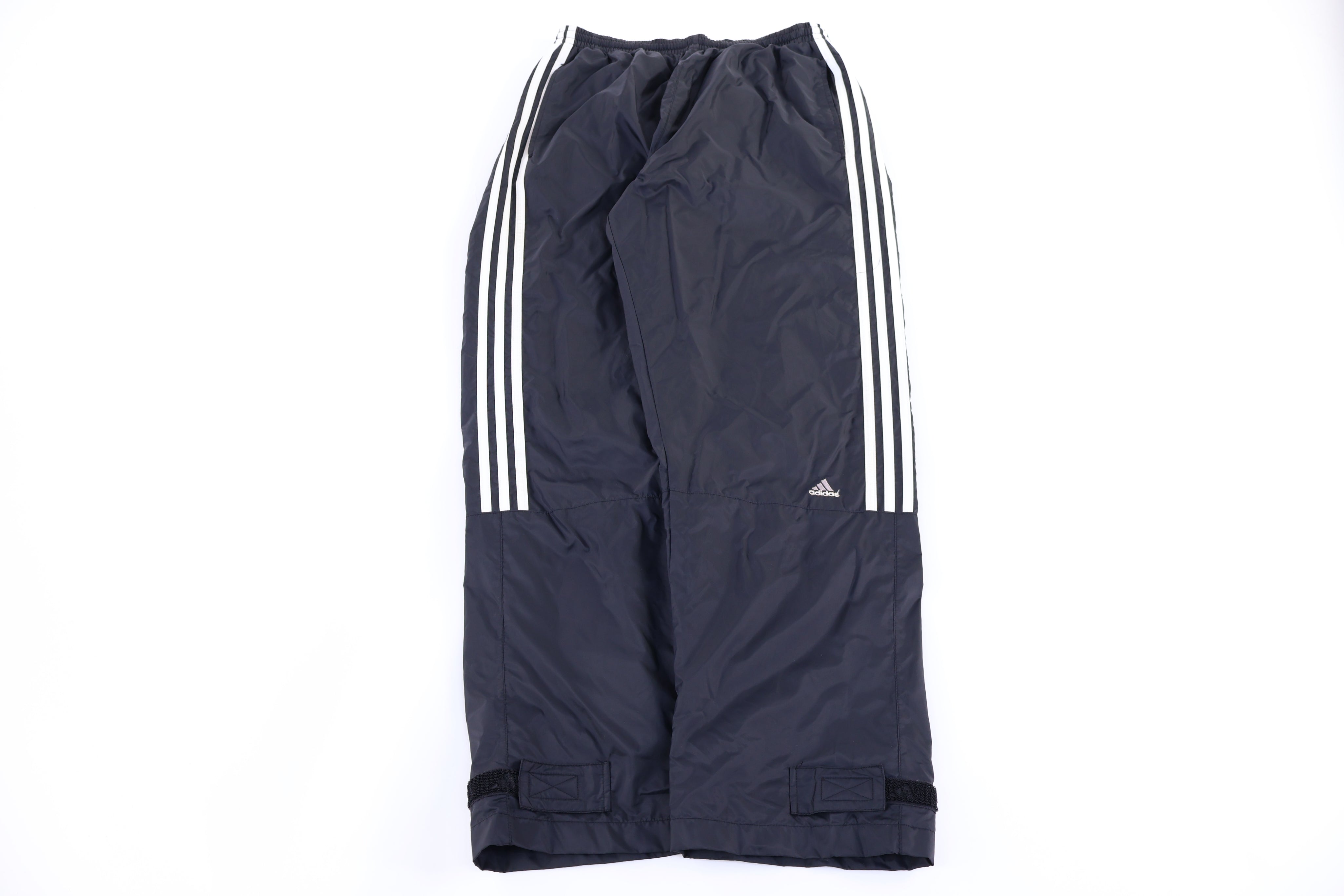 Vintage Adidas Embroidered Black Track Pants