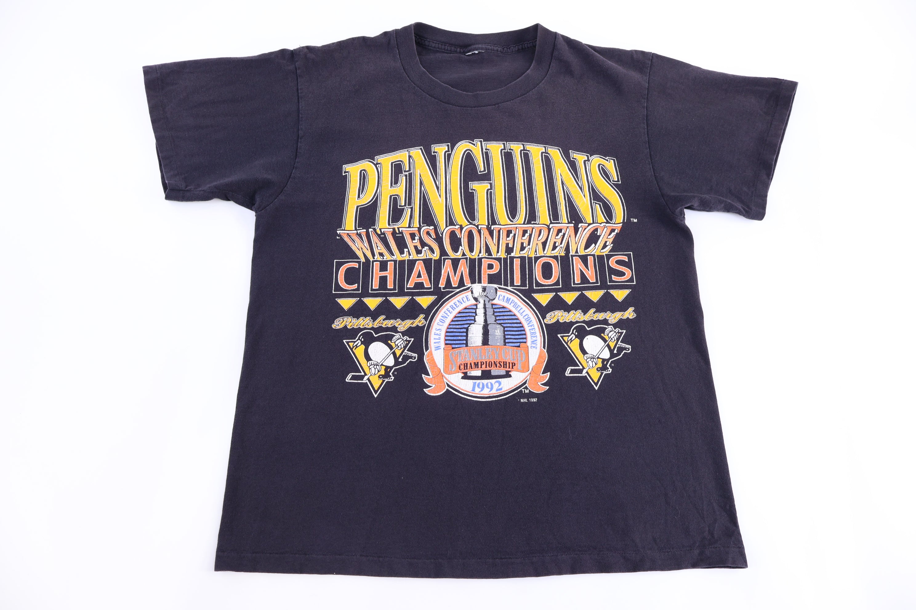 1992 Pittsburgh Penguins Wales Conference Champs T-shirt