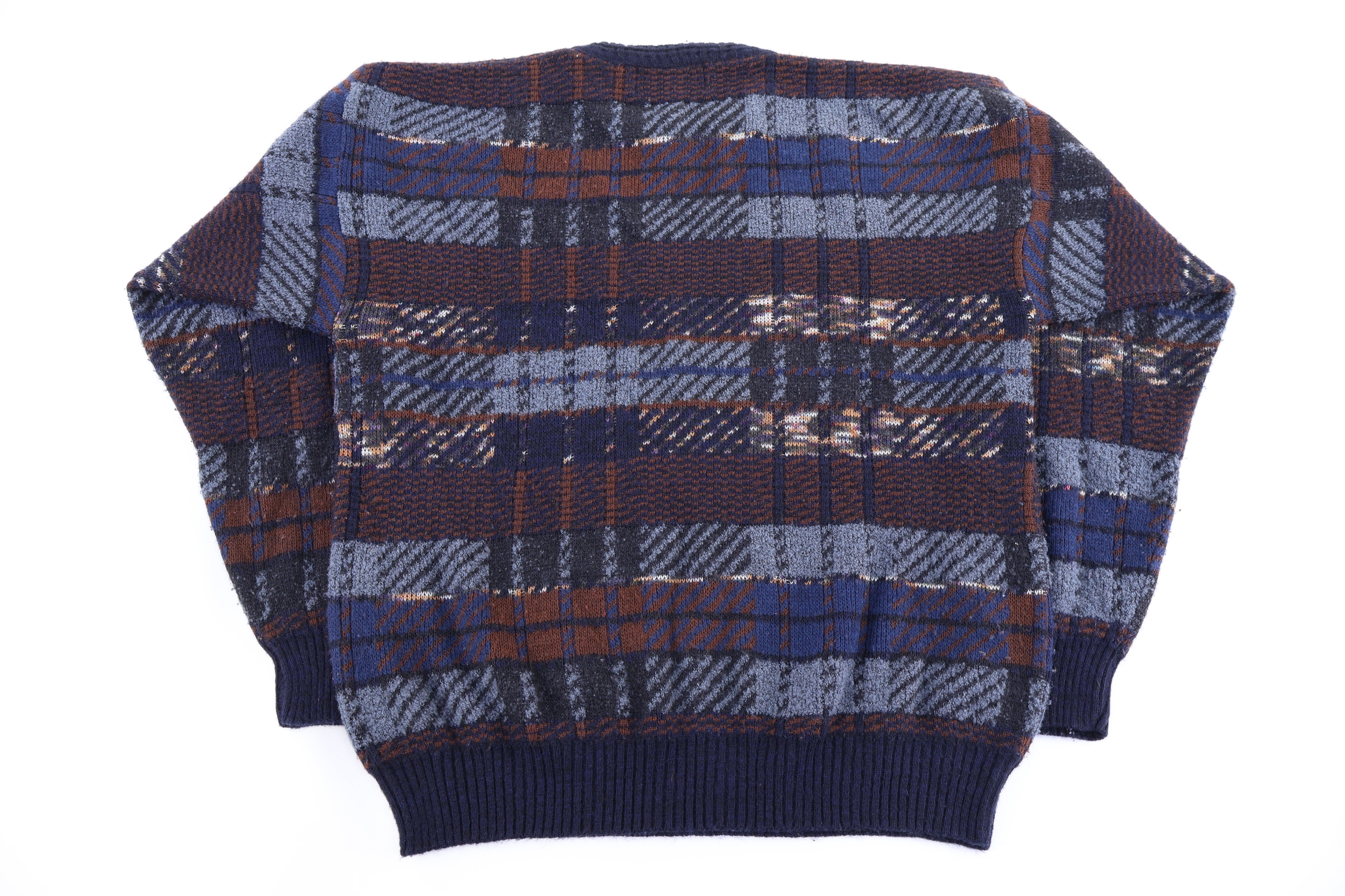90's Florence Tricot Multicolor Knit Sweater