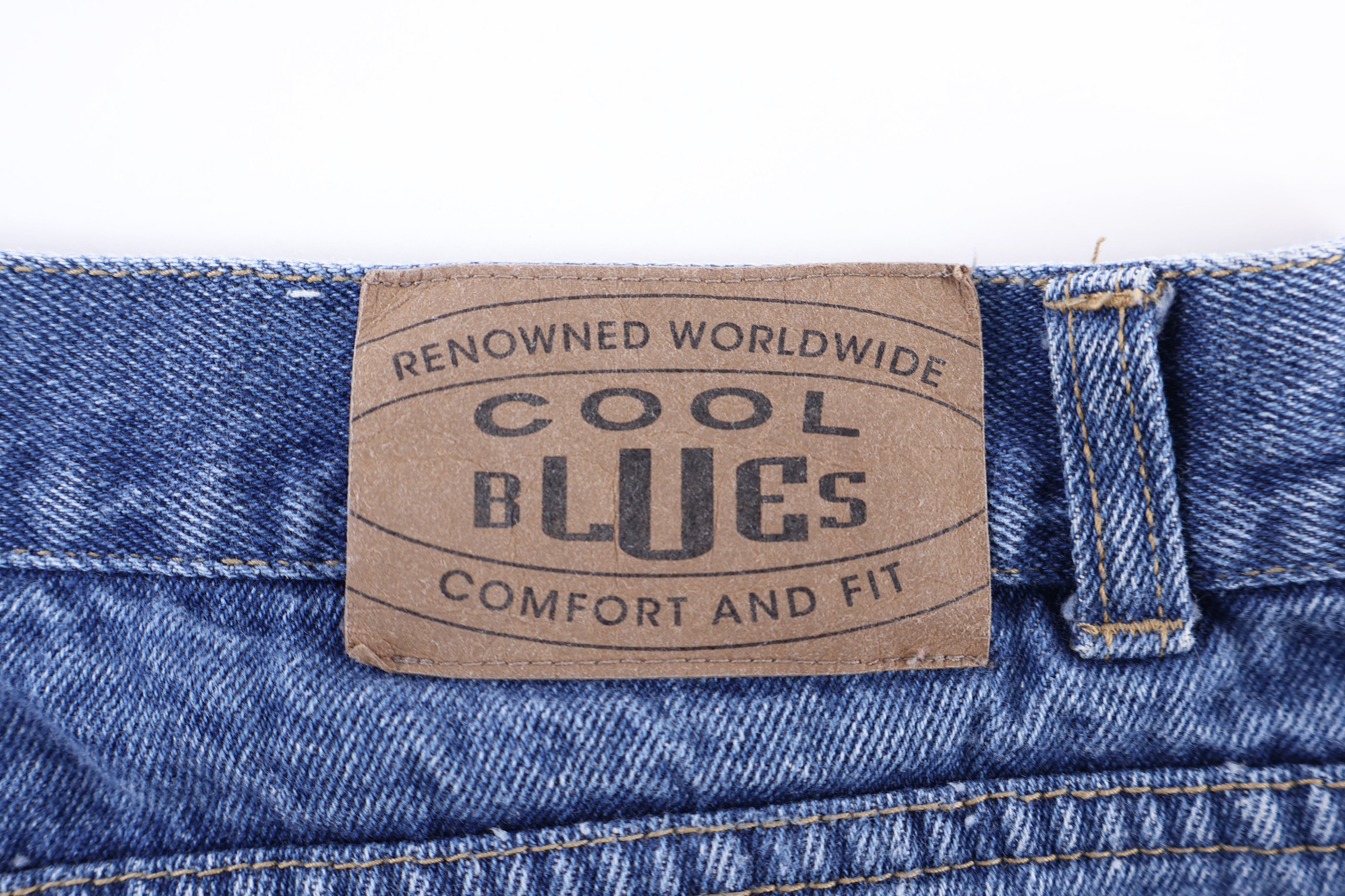 Vintage Cool Blues Dark Wash Denim Shorts