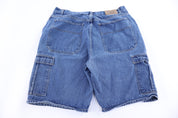 Vintage Cool Blues Dark Wash Denim Shorts