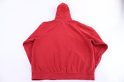 Vintage Nike Embroidered Logo Red Pullover Hoodie