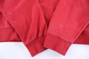 Vintage Nike Embroidered Logo Red Pullover Hoodie