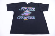 90's Utah Jazz Western Conference Champs T-shirt
