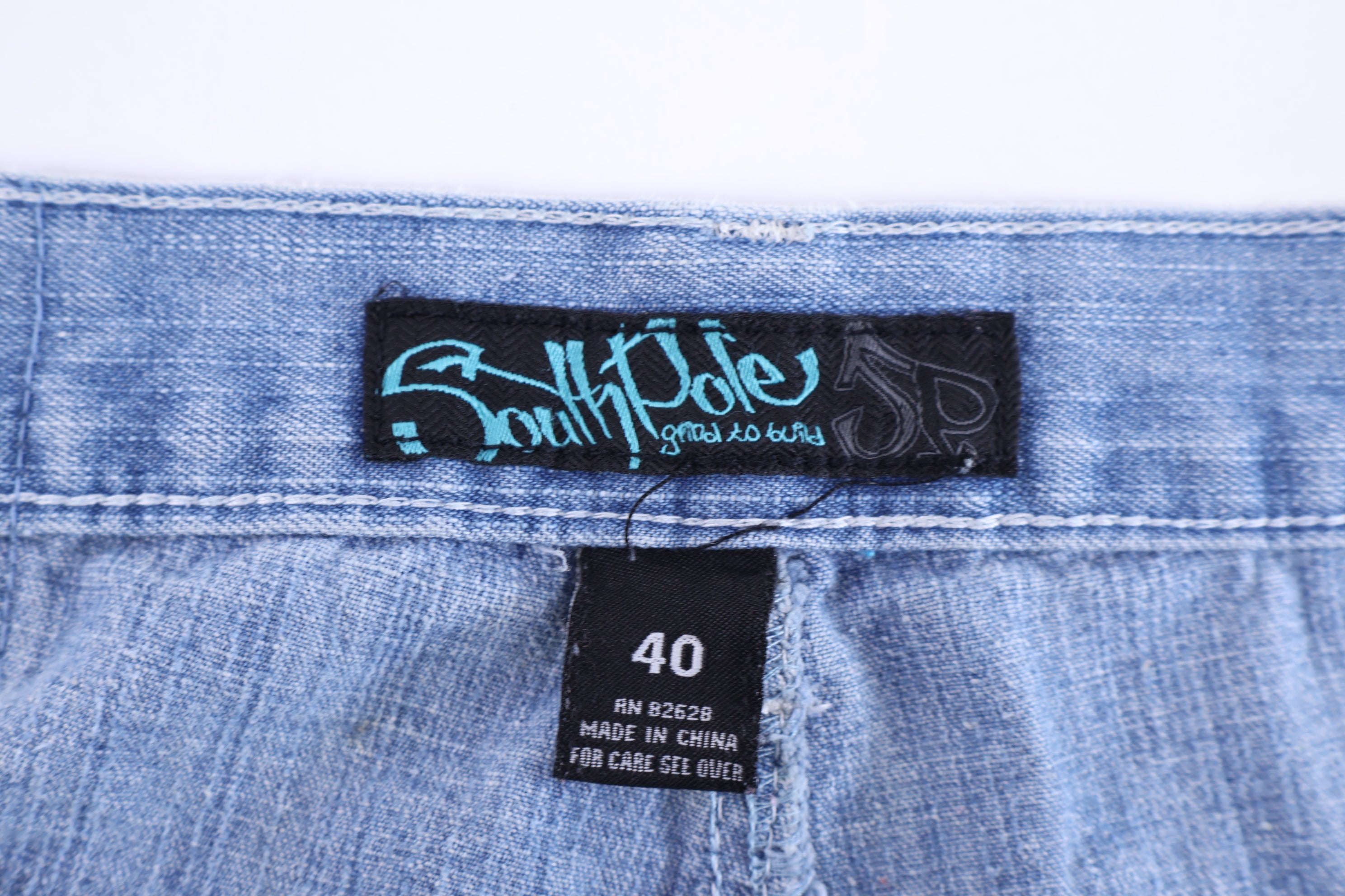 Y2K Southpole Light Wash Denim Shorts
