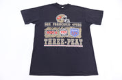 1990 San Francisco 49ers Three Peat T-shirt