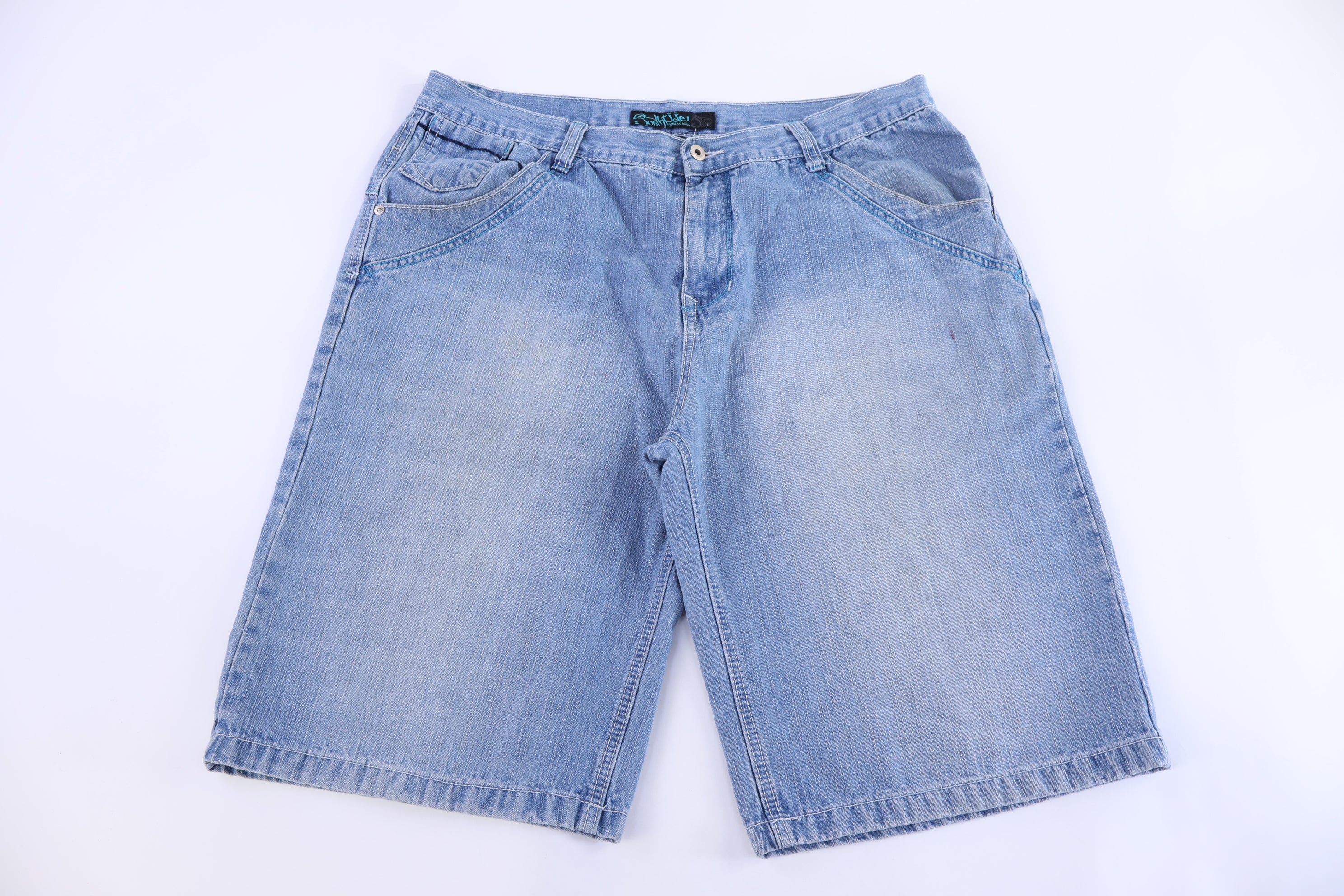 Y2K Southpole Light Wash Denim Shorts