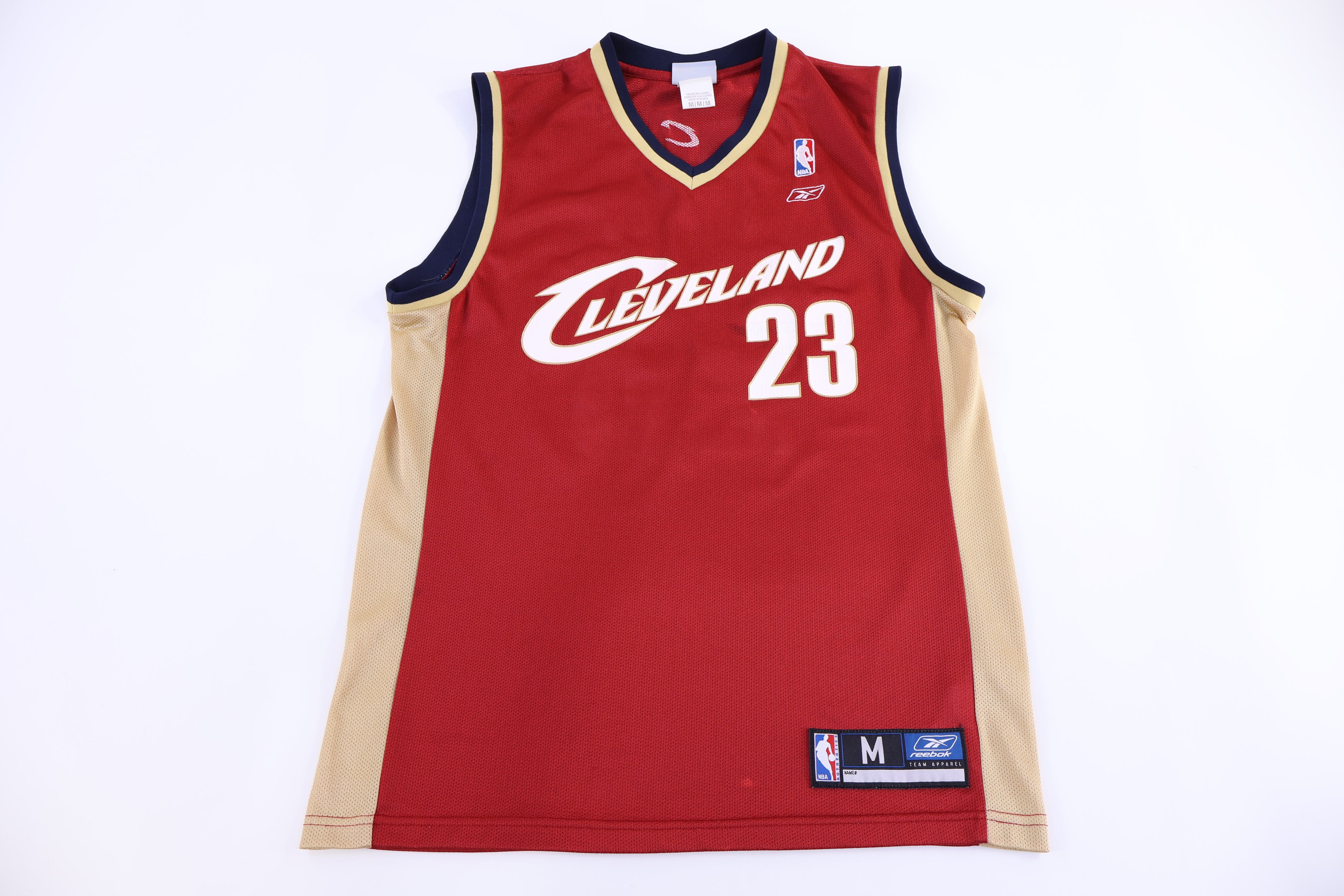 Vintage Reebok LeBron James Cleveland Cavaliers Basketball Jersey