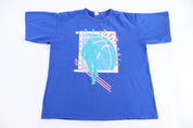 90's Adidas Basketball Graphic T-shirt