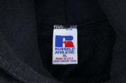 90's Russell Athletic Black Pullover Hoodie