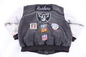 90's Los Angeles Raiders Football Jacket
