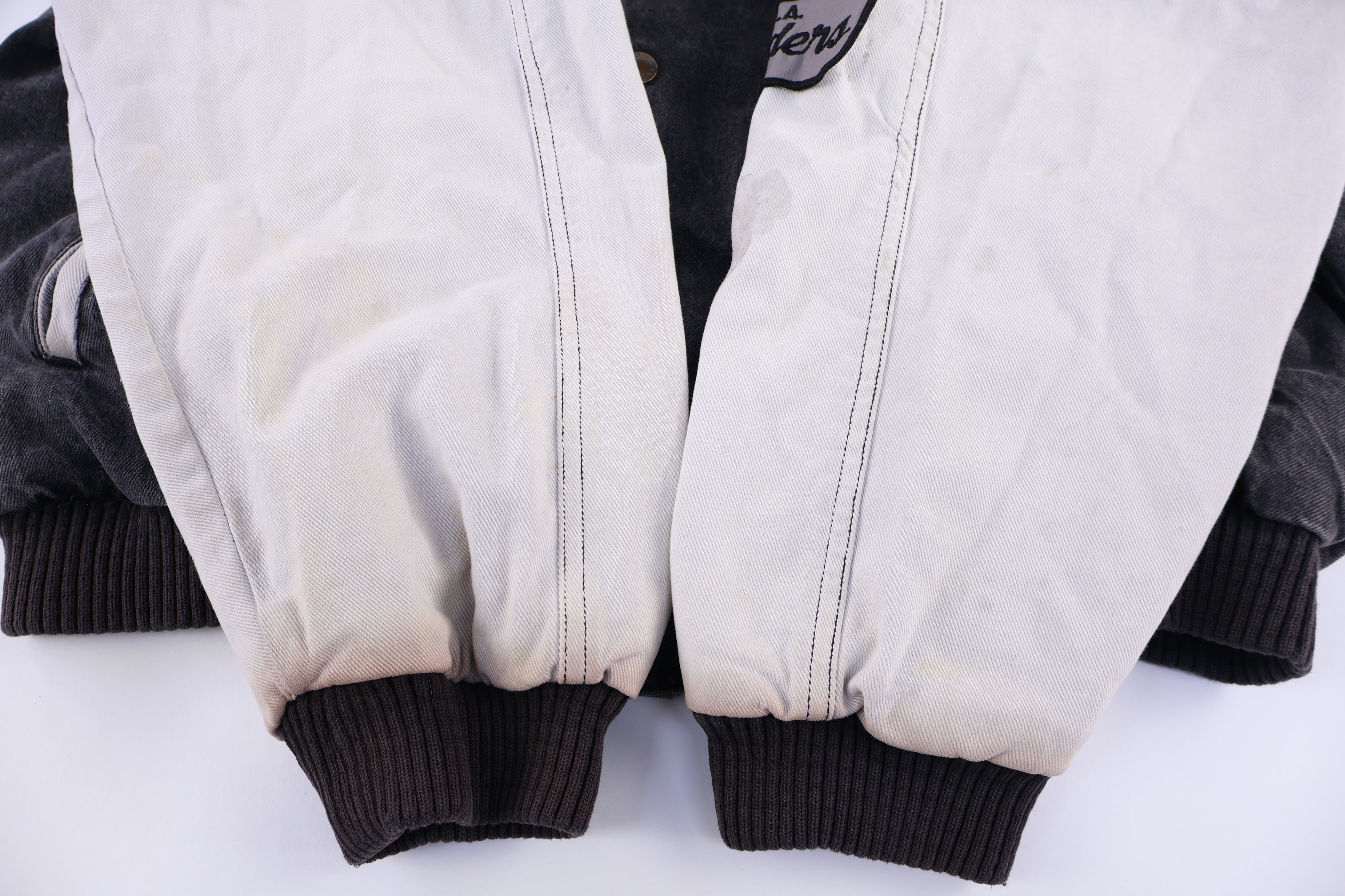 90's Los Angeles Raiders Football Jacket