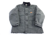 Carhartt Logo Patch Green Full Zip Jacket
