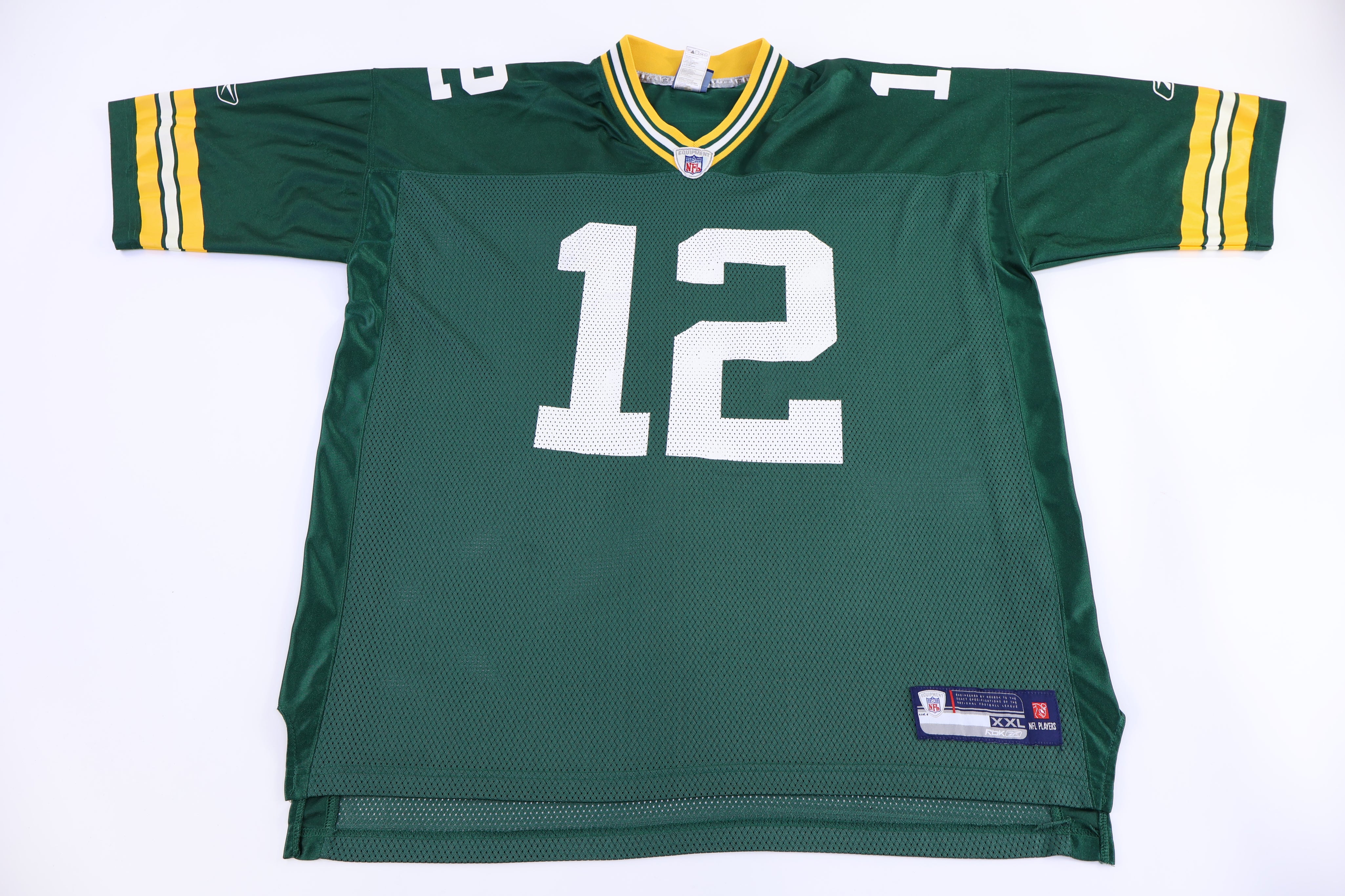 Reebok Green Bay Packers Aaron Rodgers Football Jersey