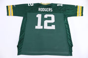 Reebok Green Bay Packers Aaron Rodgers Football Jersey