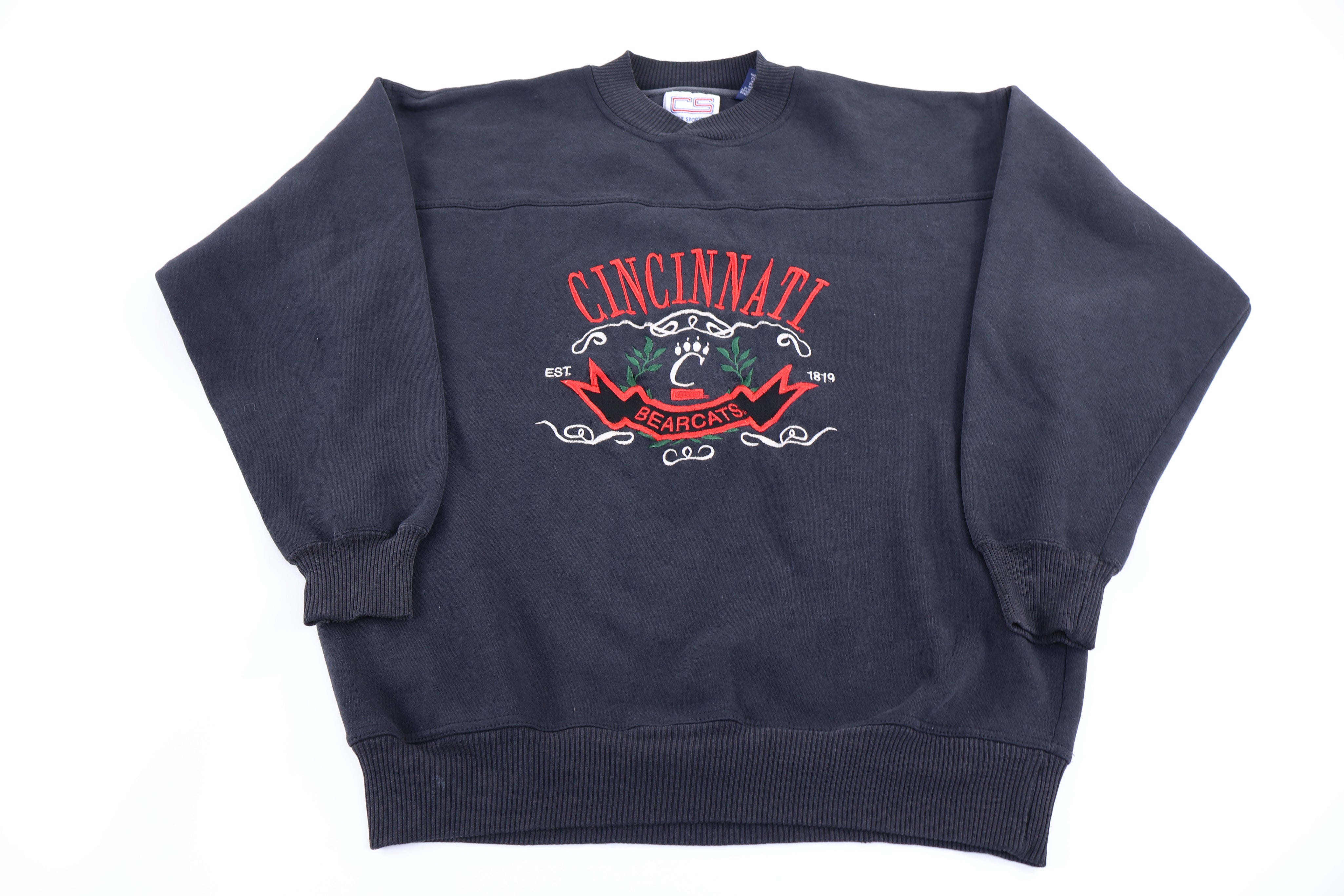 90's Cincinnati Bearcats Embroidered Sweatshirt