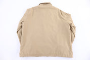 Polo Ralph Lauren Embroidered Logo Tan Full Zip Jacket