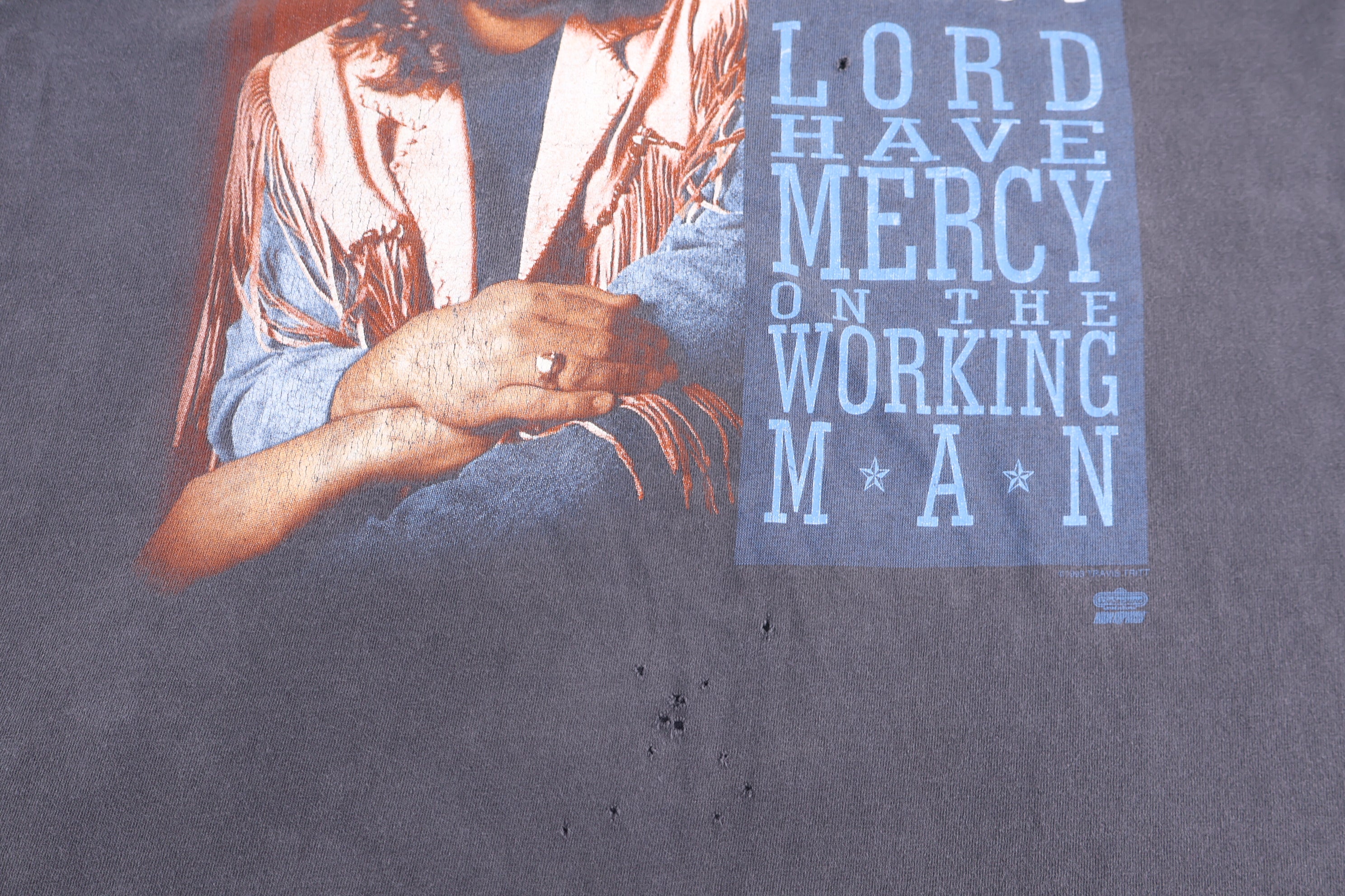 1993 Travis Tritt Lord Have Mercy On The Working Man T-shirt