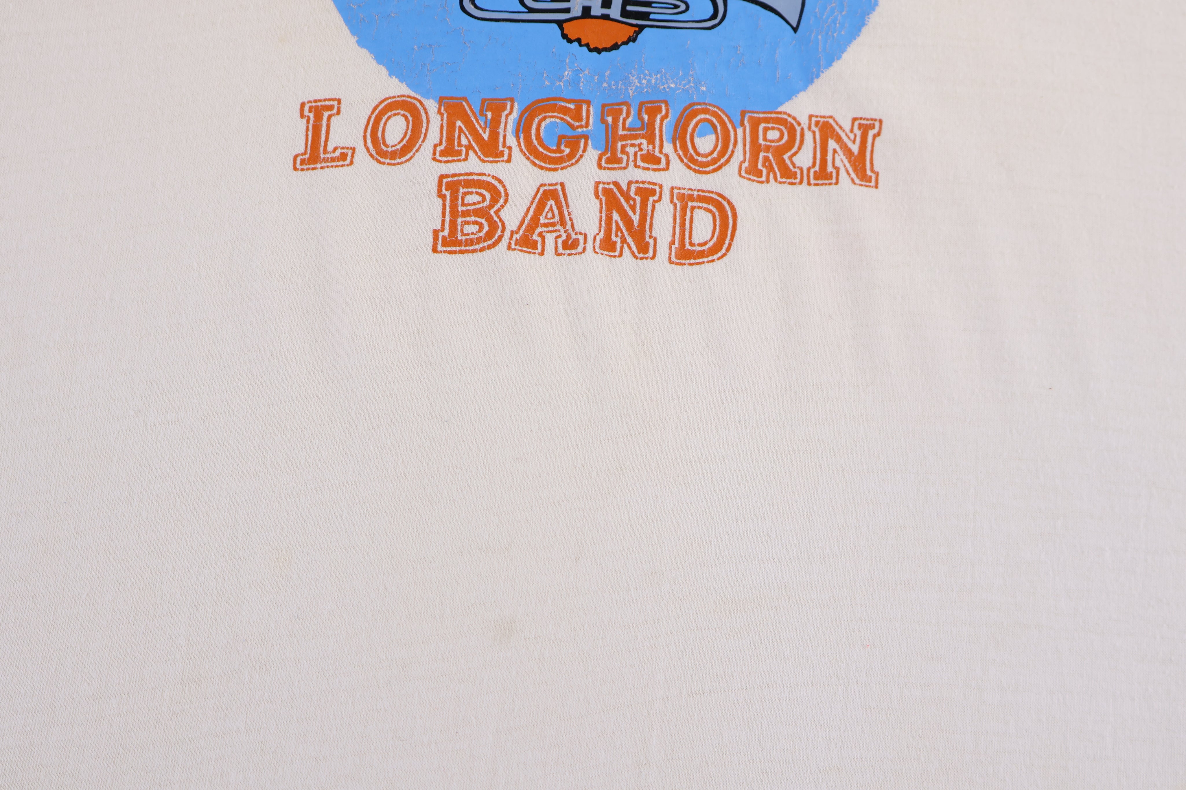 70's University of Texas Longhorn Band Ringer T-shirt
