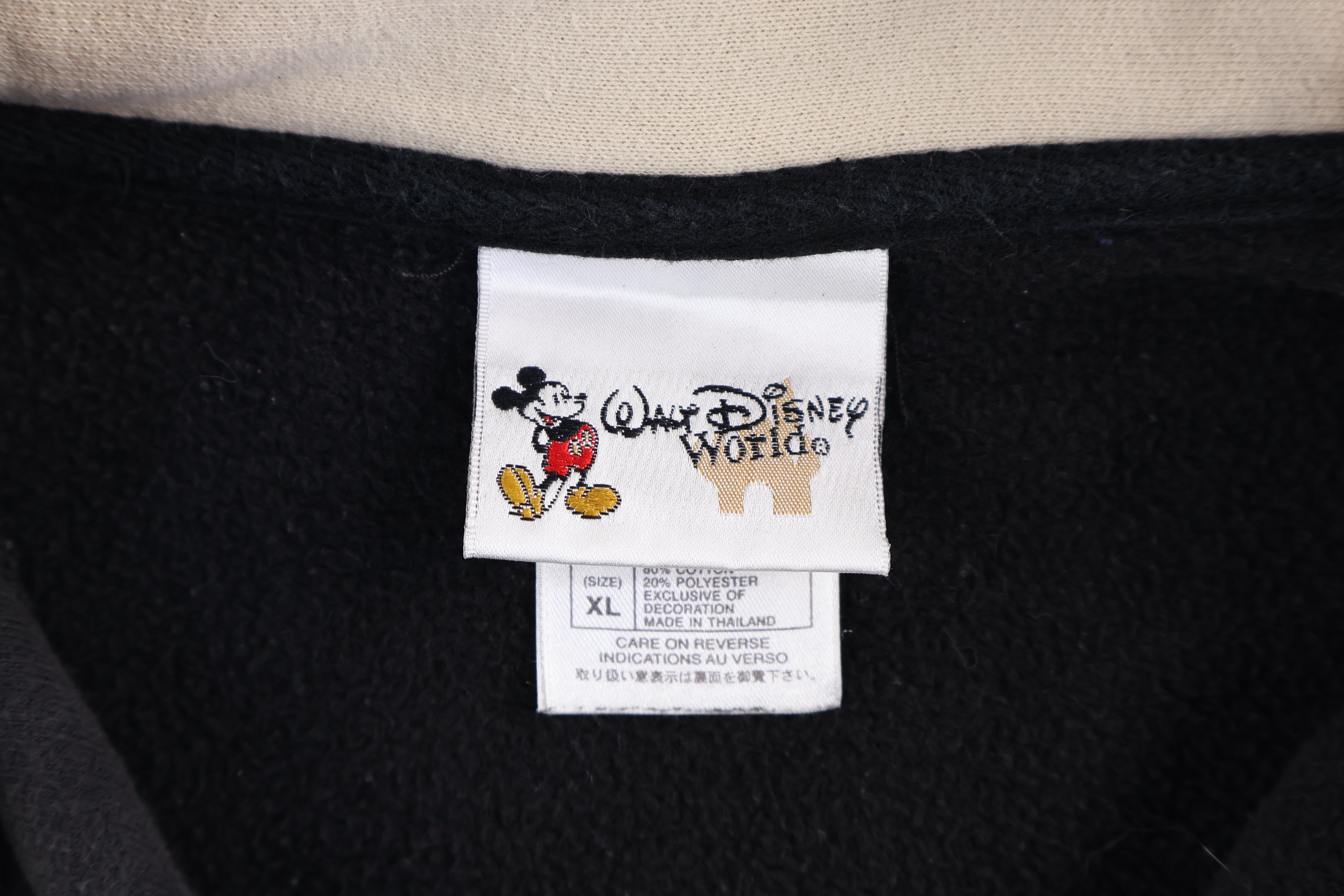 90's Walt Disney World Quarter Zip Sweatshirt