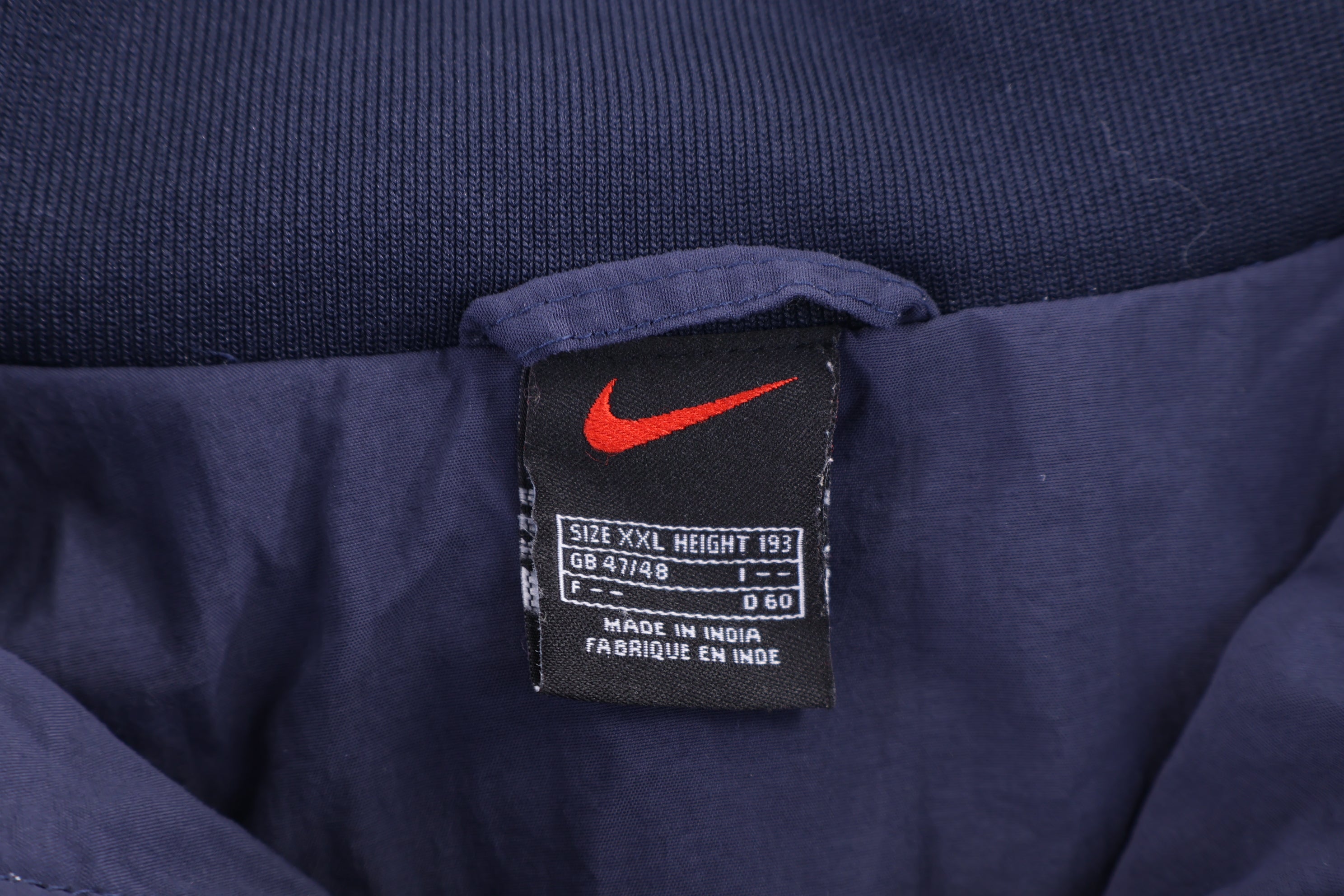 Vintage Nike Embroidered Logo Full Zip Jacket