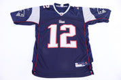 Vintage Reebok Tom Brady New England Patriots Football Jersey