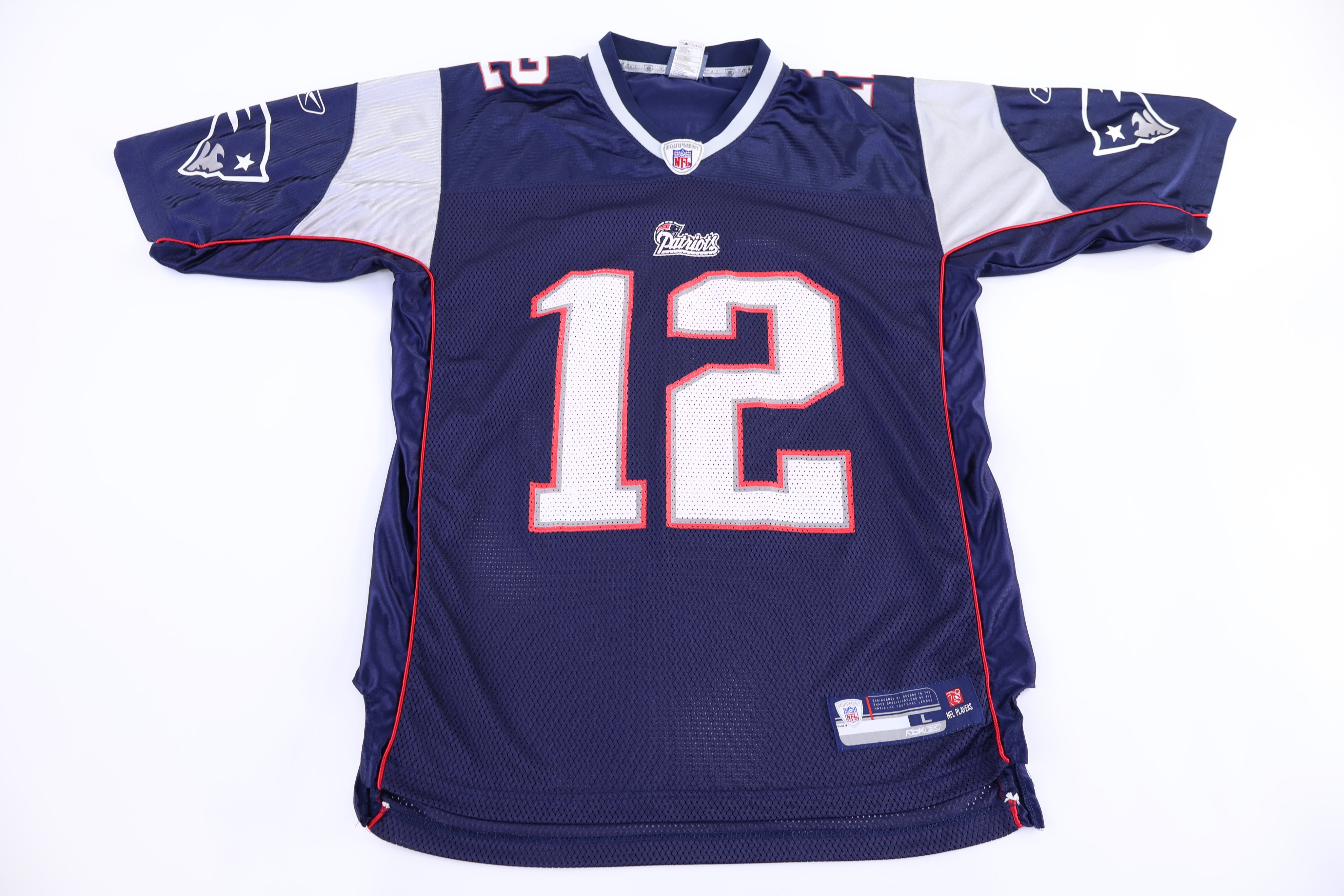 Vintage Reebok Tom Brady New England Patriots Football Jersey