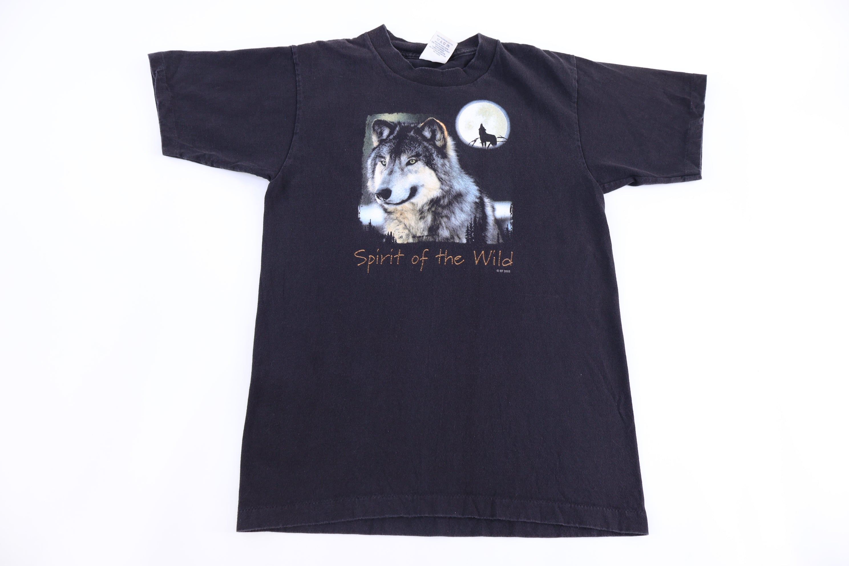 2005 Spirit Of The Wild Wolf Graphic T-shirt